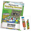 Meet Rocky the Recycling Racoon Coloring Book